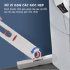 Cây lau bàn bếp, bàn làm việc, lau kính, bóp tay tự vắt, gấp gọn thông minh, bọt biển siêu thấm hút đa năng