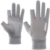 1 Đôi găng tay vải lụa lạnh chống trượt/chống nắng/chống tia UV cảm ứng màn hình dùng khi chơi thể thao, lái xe