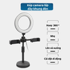 Đèn Livestream 3 in 1, bóng đèn livestream, giá đỡ điện thoại 3 chế độ sáng, hỗ trợ Live Stream, chụp ảnh, quay video