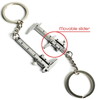 Móc khóa kiêm thước kẹp mini có thể điều chỉnh đo thân tối đa phi 45