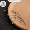 Combo 10 Kim cong chữ C, kim khâu tay bán nguyệt lỗ lớn đa năng, kim khâu da  kim may Túi xách, Bóp ví Handmade DIY..