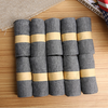 Set 10 Đôi Tất Cổ Trung Mỏng Nhẹ Thoáng Khí Thời Trang Xuân Hè Cho Nam