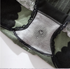 Quần lót cotton phối ren màu sắc tương phản thời trang quyến rũ cho nữ