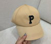 Mũ lưỡi trai chữ thời trang ulzzang chất vải Poly thoáng mát khóa dán Form đẹp