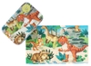 Bộ tranh ghép hình (puzzle) 60 miếng cho bé (hộp sắt)