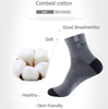 5 đôi vớ thể thao Sport cổ trung bằng Cotton  thoải mái Thời Trang cho nam
