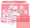 Viên Thả Bồn Cầu Khử Mùi Hương Hoa Hộp 12 Viên Dạng Sủi Bọt Làm Sạch Sâu, Mùi Thơm Nhẹ Nhàng