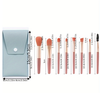 Bộ 8 cọ trang điểm mini kèm ví đựng, dễ mang theo, lông cọ mềm mại, dụng cụ trang điểm làm đẹp
