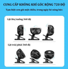 Quạt Mini Tích Điện Để Bàn Cực Mát, Quạt Tích Điện Mini Kẹp Bàn, Độ Kẹp Chắc Chắn Cho Dân Văn Phòng