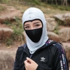 Khăn trùm đầu Ninja FullFace che kín mặt, cổ có lưới thở, chống nắng tia UV-chống gió, bụi, sương mù