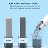 Cây lau bàn bếp, bàn làm việc, lau kính, bóp tay tự vắt, gấp gọn thông minh, bọt biển siêu thấm hút đa năng