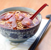 Muỗng thìa ăn phở múc canh đen đỏ nhựa cao cấp