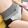 Quần lót cotton phối ren màu sắc tương phản thời trang quyến rũ cho nữ