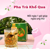 Trà Khổ Qua (Mướp Đắng) Hộp 30 Túi Lọc 3Gr Giúp Tăng Cường Miễn Dịch, Đào Thải Độc Tố