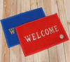 Thảm Welcome nhựa rối lau chùi chân, chống thấm, chống trượt 60 x 40 cm đặt trước cửa ra vào, phòng tắm sang trọng...