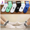 Tất vớ 2 kẻ sọc ngang Hàn Quốc cổ trung dành cho nam và nữ