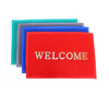 Thảm Welcome nhựa rối lau chùi chân, chống thấm, chống trượt 60 x 40 cm đặt trước cửa ra vào, phòng tắm sang trọng...