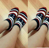 Tất cổ ngắn dành cho nam nữ hình cờ cotton thấm mồ hôi bền đẹp