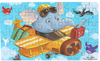Bộ tranh ghép hình (puzzle) 60 miếng cho bé (hộp sắt)