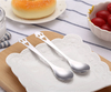 Muỗng thìa cà phê Inox cán cầm hình mặt cười độc đáo dễ thương dùng ăn dặm, uống trà