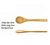 Thìa gỗ ăn cơm, thìa cà phê, muỗng gia vị , thìa gỗ tự nhiên 18cm x 4cm