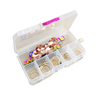 Hộp nhựa đựng thuốc, bông tai, hạt đá Nails, phụ kiện, trang sức 10 ngăn tiện dụng