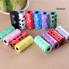 Cuộn Túi Nylon Đựng Rác In Hình Cún Cưng Dễ Thương Tự Phân Hủy