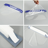 Kính chống giọt bắn Face Shield, kính bảo bộ phòng chống bụi và vi khuẩn nhựa Mika trong suốt, an toàn
