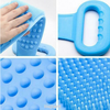 Dây cọ chà lưng Silicon 2 mặt đa năng - Sạch, êm, bền - Vừa tắm vừa mát-xa toàn thân