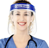 Kính chống giọt bắn Face Shield, kính bảo bộ phòng chống bụi và vi khuẩn nhựa Mika trong suốt, an toàn