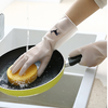 Đôi bao găng tay cao su silicon rửa chén bát, làm việc nhà dai, bền