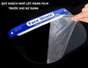 Kính chống giọt bắn Face Shield, kính bảo bộ phòng chống bụi và vi khuẩn nhựa Mika trong suốt, an toàn