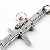 Móc khóa kiêm thước kẹp mini có thể điều chỉnh đo thân tối đa phi 45