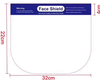Kính chống giọt bắn Face Shield, kính bảo bộ phòng chống bụi và vi khuẩn nhựa Mika trong suốt, an toàn