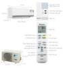 Điều hòa Daikin Inverter 11900 BTU FTKB35WMVMV