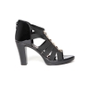 Catwalk Black Strappy Heels