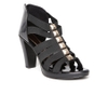 Catwalk Black Strappy Heels