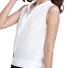 Áo Linen Không Tay Nữ Hity TOP026 - Trắng
