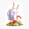 Nước hoa hồng đất sét và tro núi lửa The Face Shop
