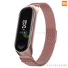 Dây đeo kim loại cho Milane đồng hồ thông minh Xiaomi Mi band 3, Mi band 4