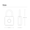 Ổ khóa vân tay Xiaomi Uodi Smart Padlock Kitty