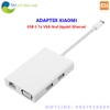 [Bản Quốc Tế] Bộ Chuyển Đổi Xiaomi USB-C To VGA And Gigabit Ethernet