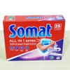 Viên rửa ly Somat 10 in 1 25 viên