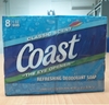 Xà phòng Coast Classic Scent Refreshing Deodorant Soap Lốc 8 x113g
