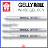 Bút Sakura Gelly Roll màu trắng, 0.8mm XPGB08#50