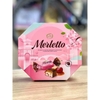 Kẹo socola Vị Anh Đào Merletto 150g hộp màu hồng Nga