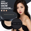 Phấn nước April Skin black Magic snow cushion