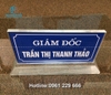 Làm biển chức danh.