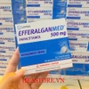 VIÊN SỦI HẠ SỐT EFFERALGAN MED 500MG  NỘI ĐỊA PHÁP - 16 VIÊN