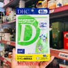 VIÊN UỐNG BỔ SUNG VITAMIN D HỖ TRỢ HỆ MIỄN DỊCH DHC - 60 VIÊN